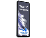 TECNO Spark 20 8/256GB Gravity Black 90Hz - 1213009 - zdjęcie 3